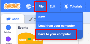 Scratch save file helper image